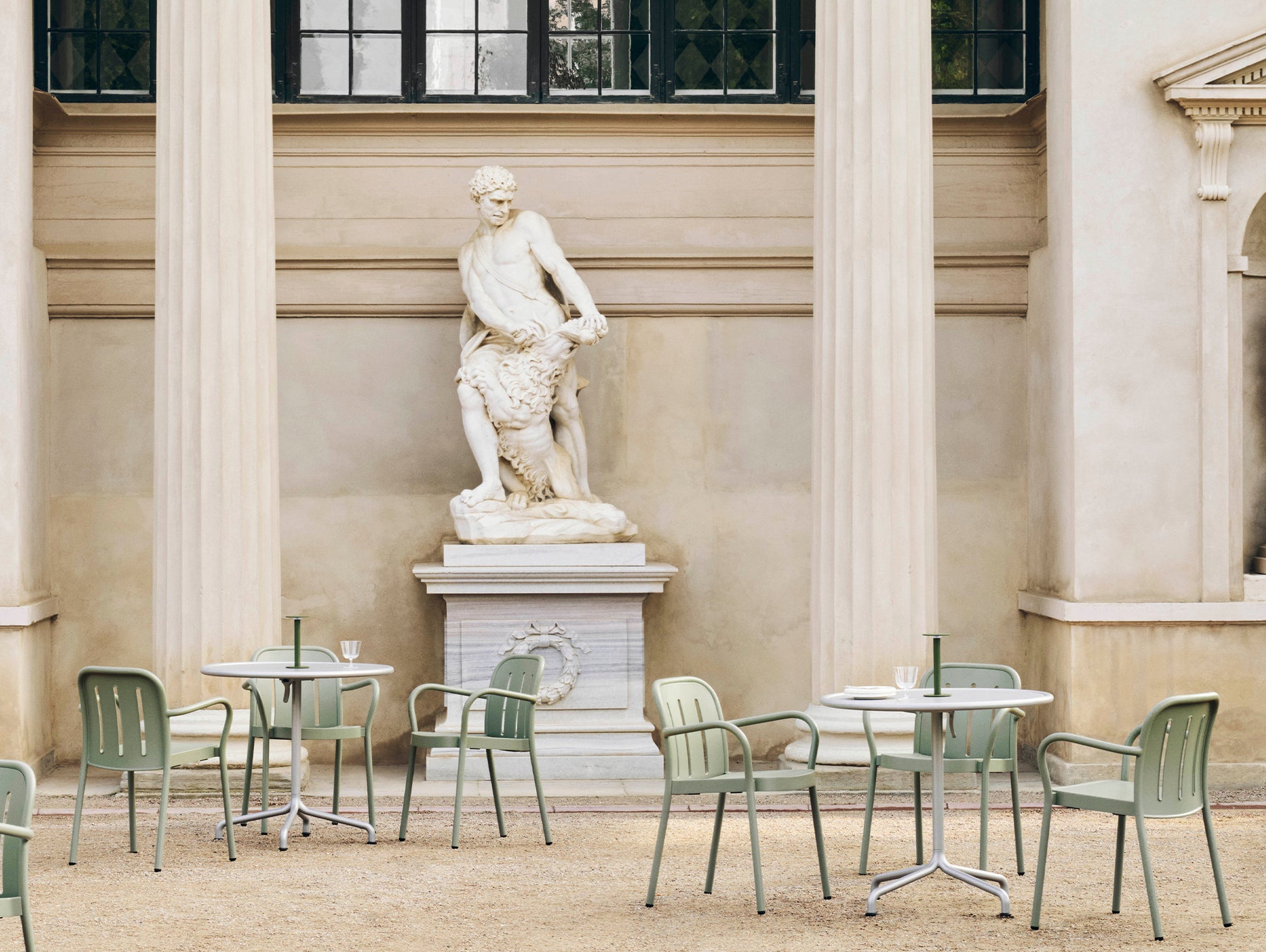 Deville Armchair by HAY - Thyme Green