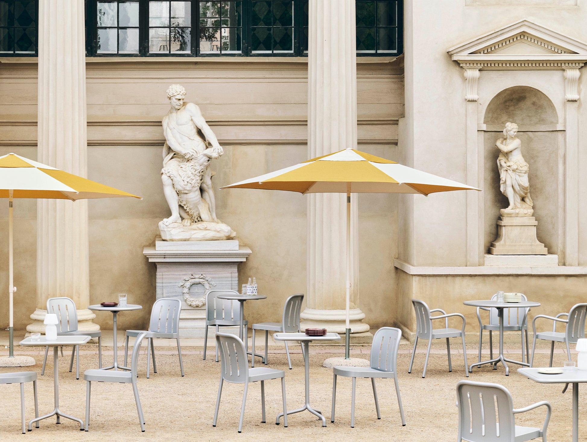 Deville Armchair by HAY - Silver Grey