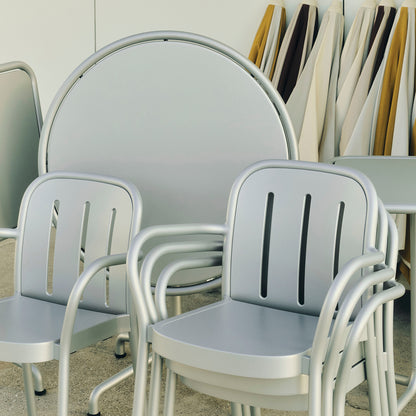 Deville Armchair by HAY - Silver Grey