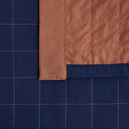 Dori Bedspread by HAY - Midnight Blue