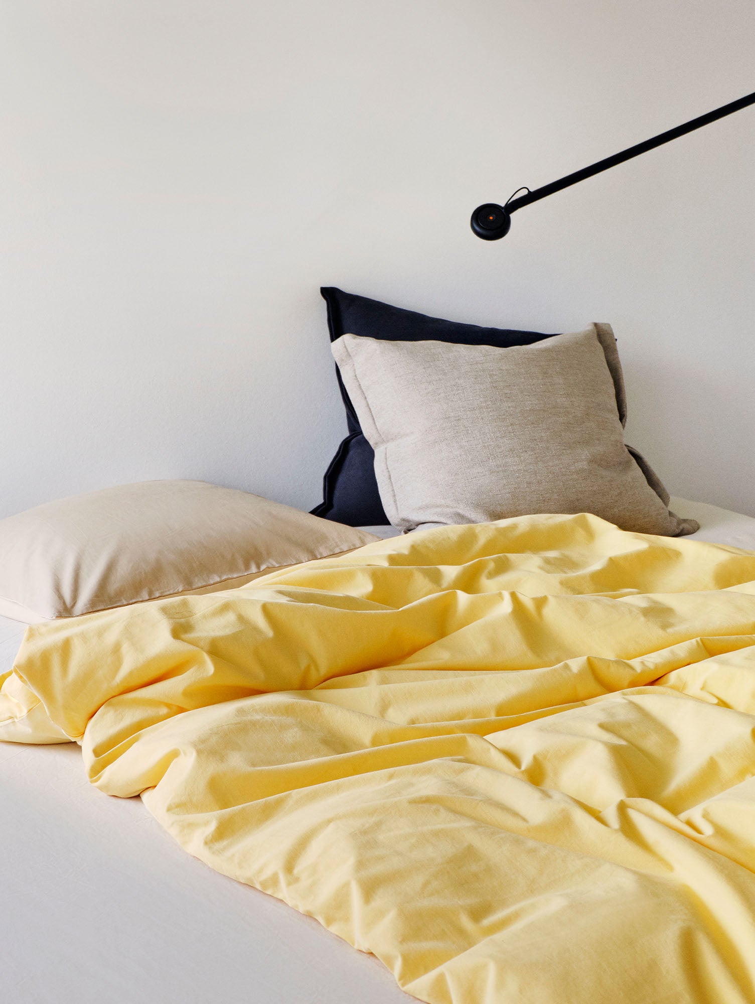Duo Bed Linen by HAY - Duvet Cover / Golden Yellow