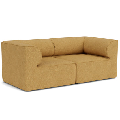 Eave 2-Seater Modular Sofa 96 by Audo Copenhagen - Configuration 1 / Moss 022