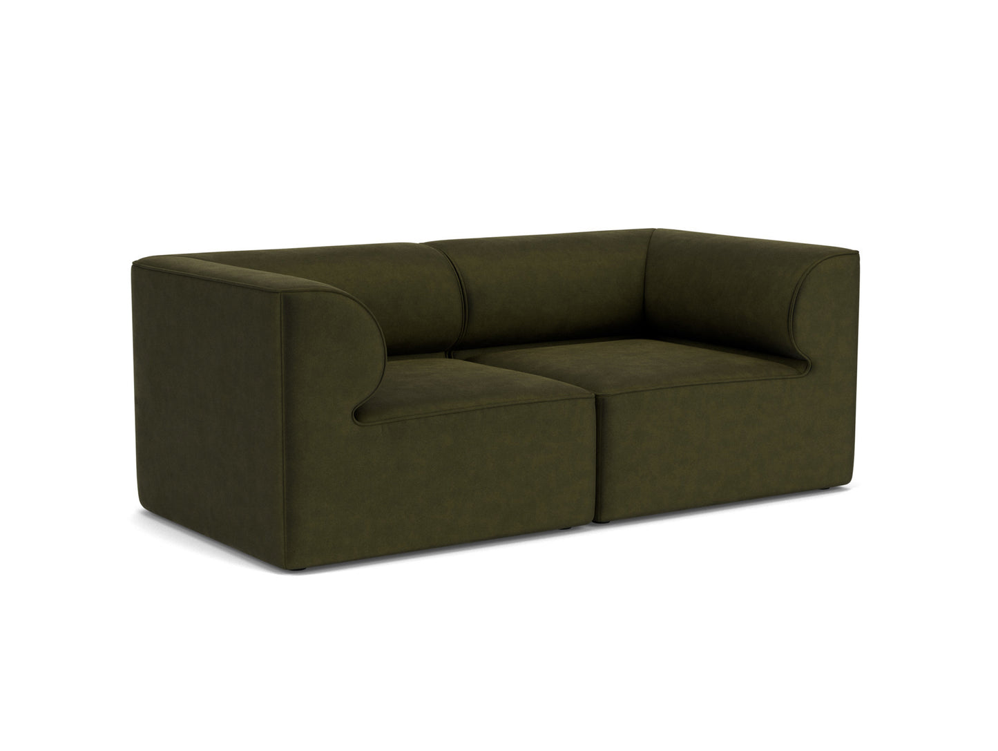 Eave 2-Seater Modular Sofa 96 by Audo Copenhagen - Configuration 1 / Champion 035