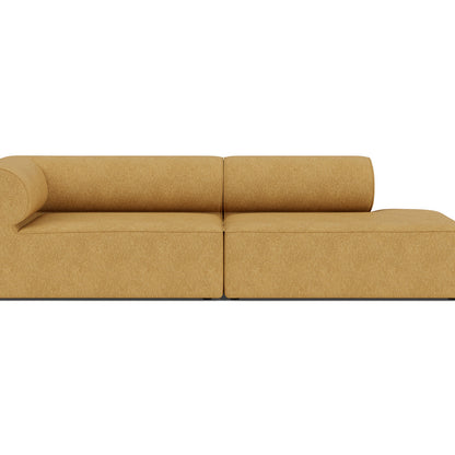 Eave 2-Seater Modular Sofa 96 by Audo Copenhagen - Configuration 3 / Moss 022