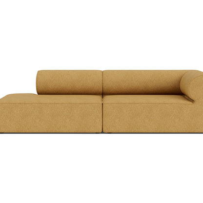 Eave 2-Seater Modular Sofa 96 by Audo Copenhagen - Configuration 4 / Moss 022
