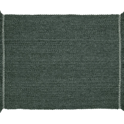 Elmo Rug in Dark Grey by Linie Design