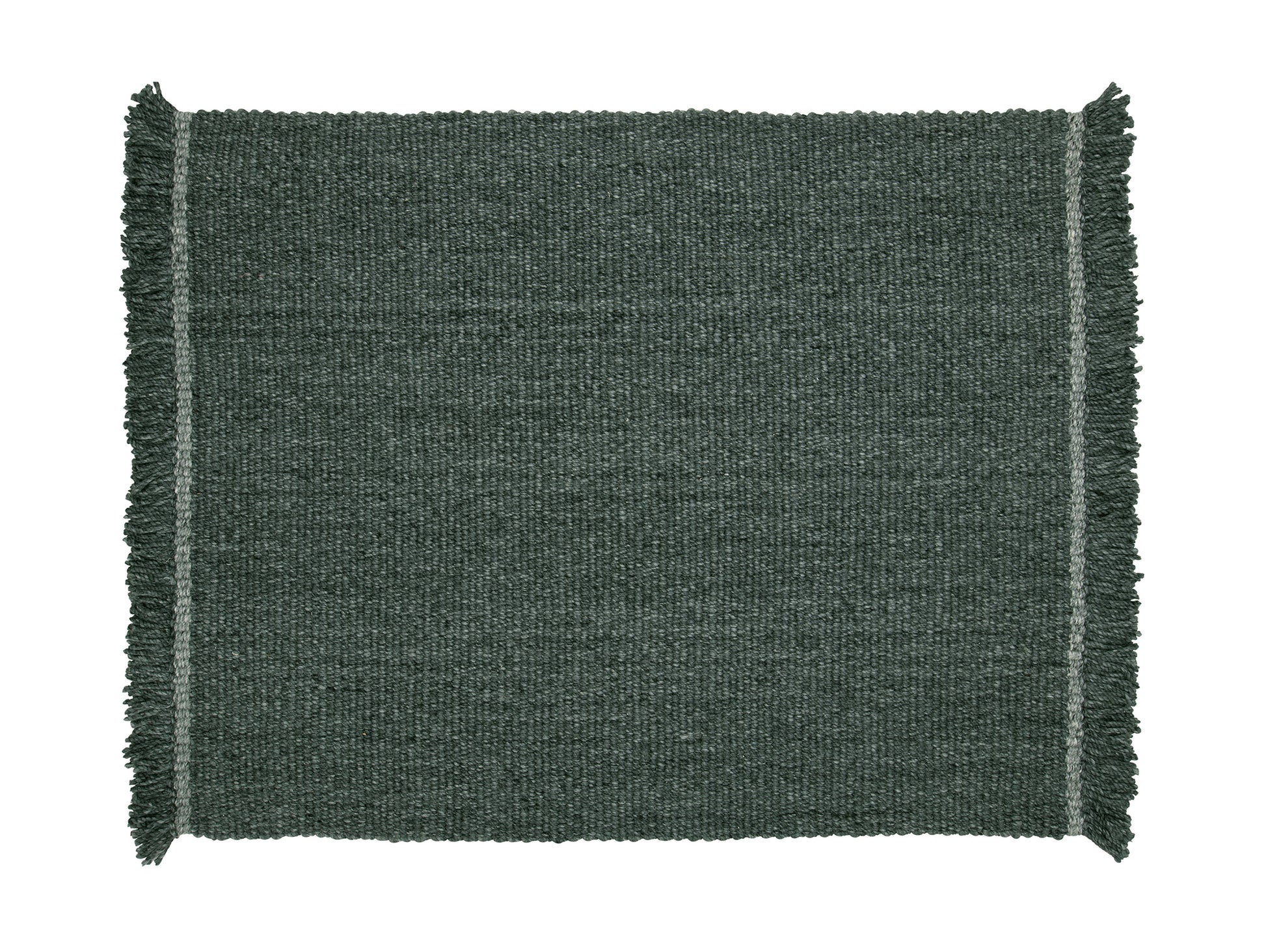 Elmo Rug in Dark Grey by Linie Design