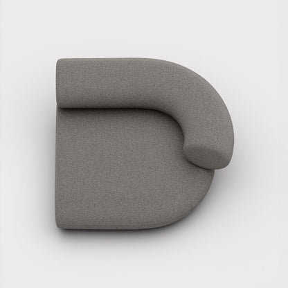 Fat Modular Sofa - Right Facing Arm Module by Tom Dixon