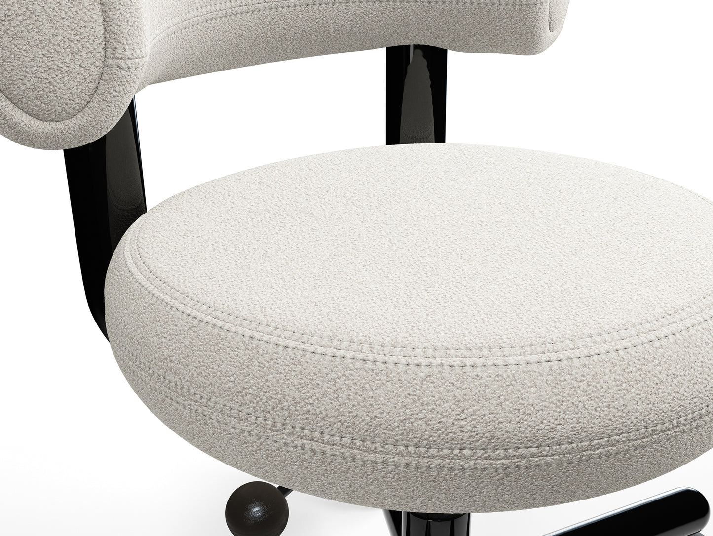 Fat Work Office Chair by Tom Dixon - Tom Dixon Boucle 101