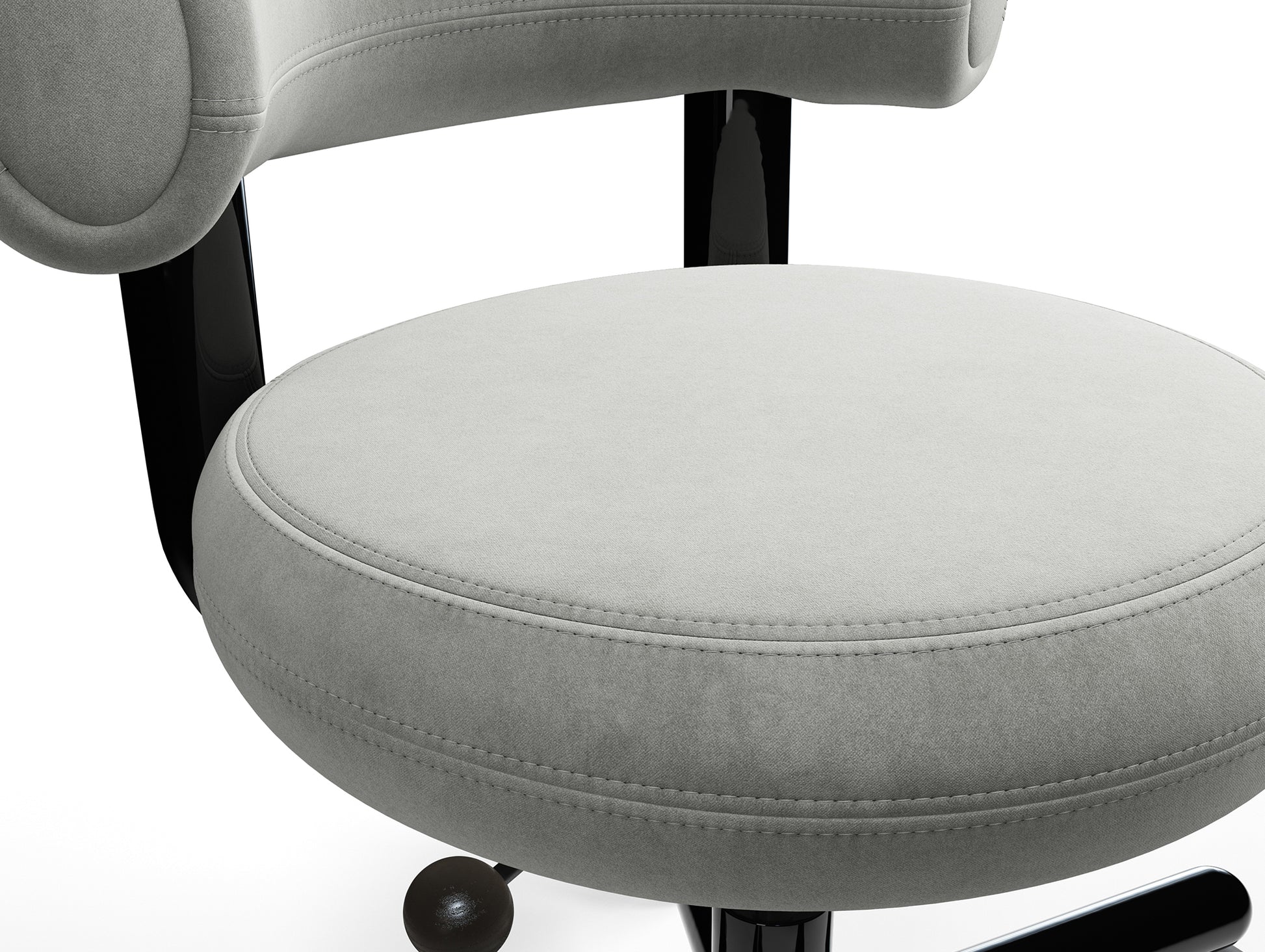 Fat Work Office Chair by Tom Dixon - Tom Dixon Royal Velvet 125