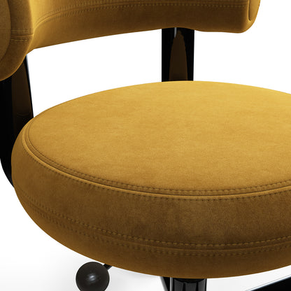 Fat Work Office Chair by Tom Dixon - Tom Dixon Royal Velvet 132