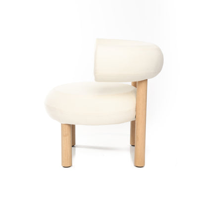 Fat Lounge Chair Wood by Tom Dixon - Lacquered Oak / Hallingdal 65 100