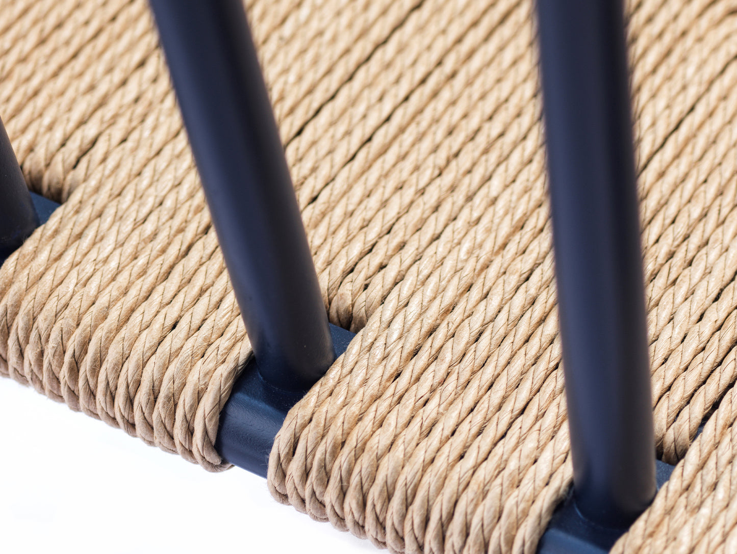 J80 Chair by FDB Mobler - Steel Blue Painted Beech
