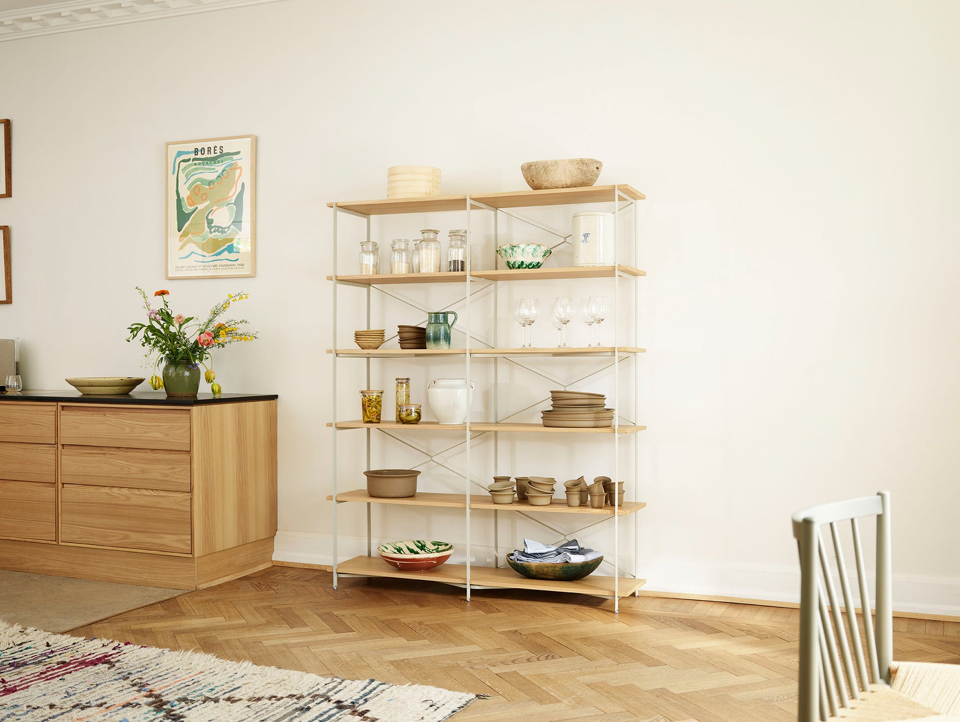 A91 Nordhavn Bookcase by FDB Mobler