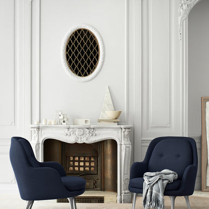Fri Lounge Chair JH4 - Single Upholstery by Fritz Hansen / Sunniva 192