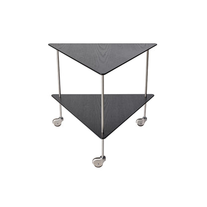 AJ Trolley by Fritz Hansen - Black Coloured Ash Veneer