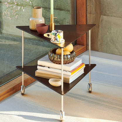 AJ Trolley by Fritz Hansen - Clear Lacquered Walnut Veneer