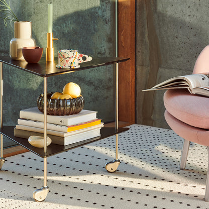 AJ Trolley by Fritz Hansen - Clear Lacquered Walnut Veneer