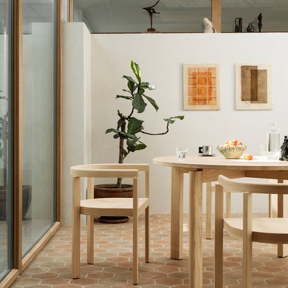 After Chair by Fritz Hansen - White Pigmented Oiled Ash