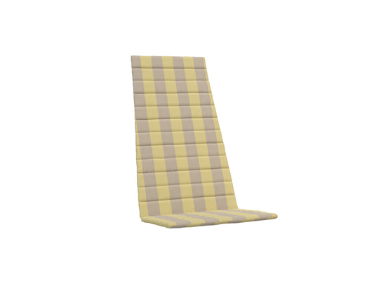Between Lines Deck Chair Cushion by Fritz Hansen - Lemon / Sand Stripe