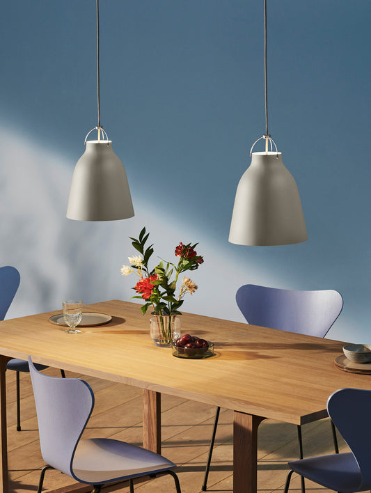 Caravaggio Pendant Light by Fritz Hansen - P2  / Matt Warm Silk Aluminium
