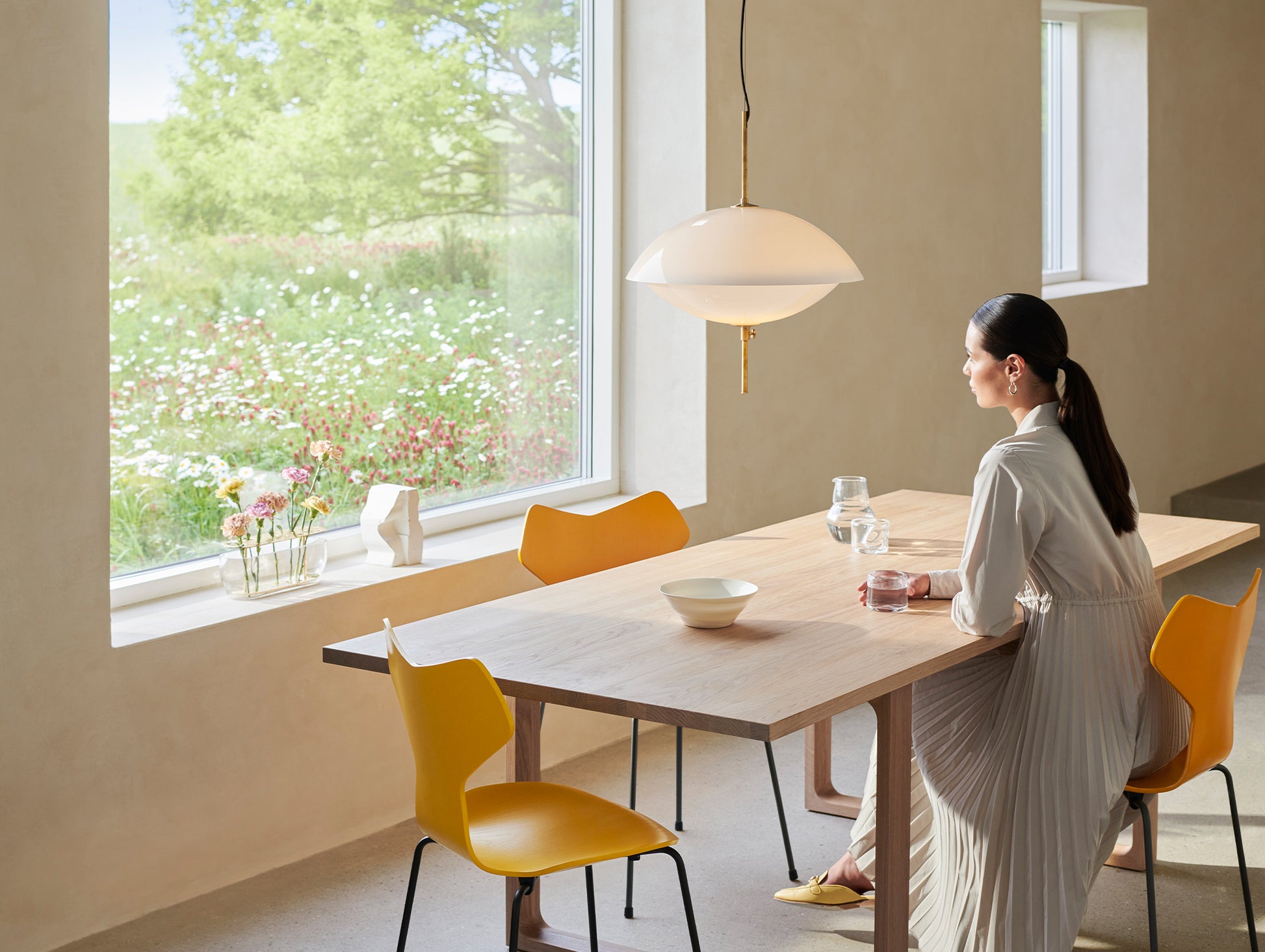 Clam Pendant Lamp by Fritz Hansen 