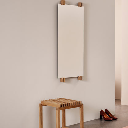 Cutter Mirror by Fritz Hansen - Teak