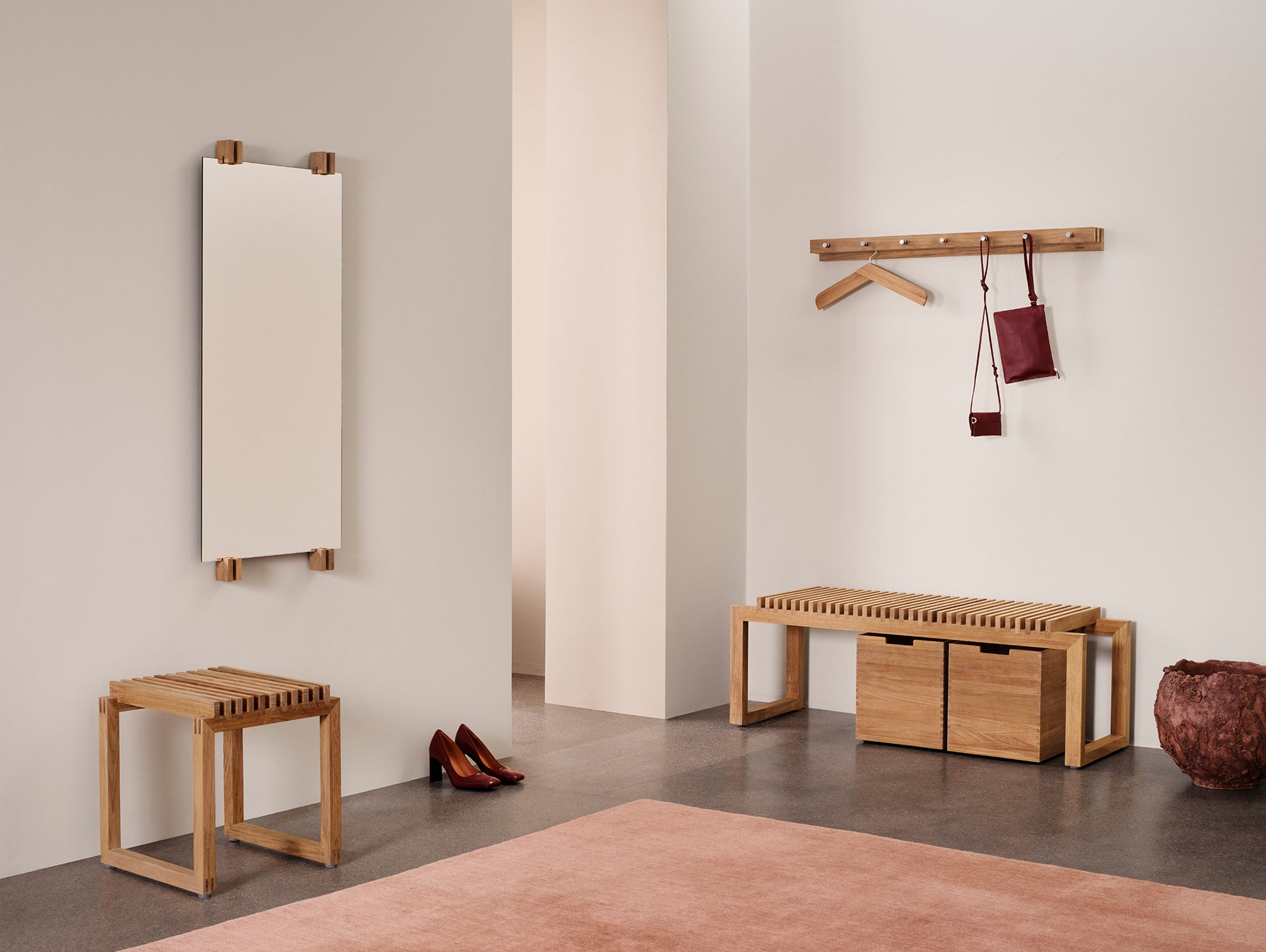 Cutter Stool by Fritz Hansen - Teak