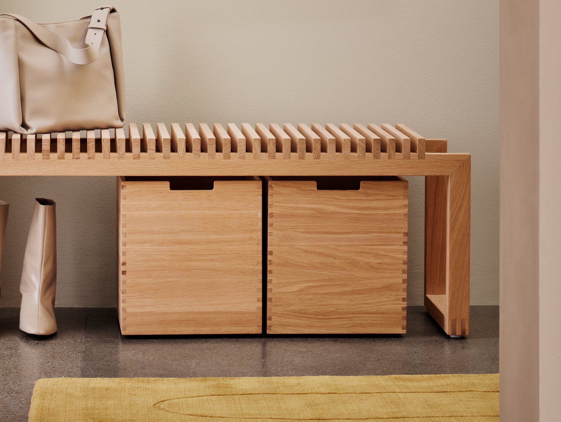 Cutter Box by Fritz Hansen - Oak