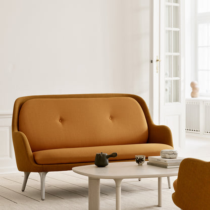 Analog Coffee Table (JH63A) by Fritz Hansen - Light Beige Ash