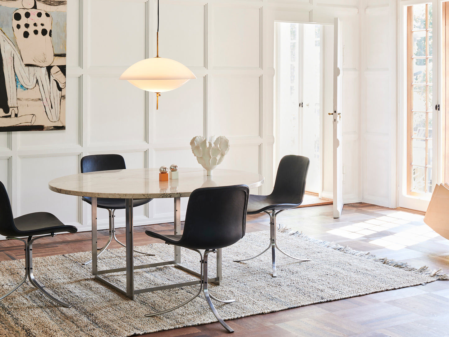 Clam Pendant Lamp by Fritz Hansen 