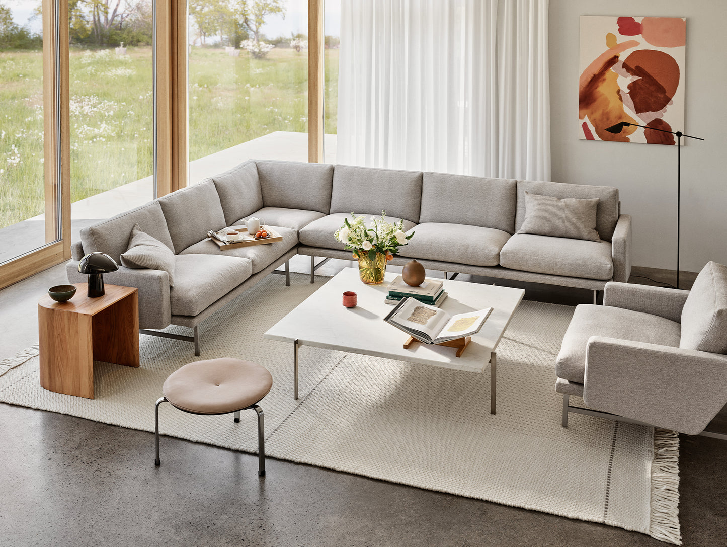 Taburet by Fritz Hansen - Oiled Cherry