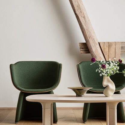 Analog Coffee Table (JH63A) by Fritz Hansen - Light Beige Ash