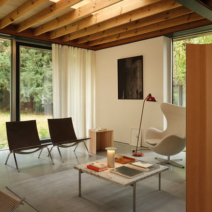 PK22 Lounge Chair  Anniversary Edition by Fritz Hansen - Dark Brown Haze Leather