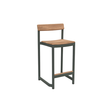 Pelagus Counter Stool by Fritz Hansen - Hunter Green