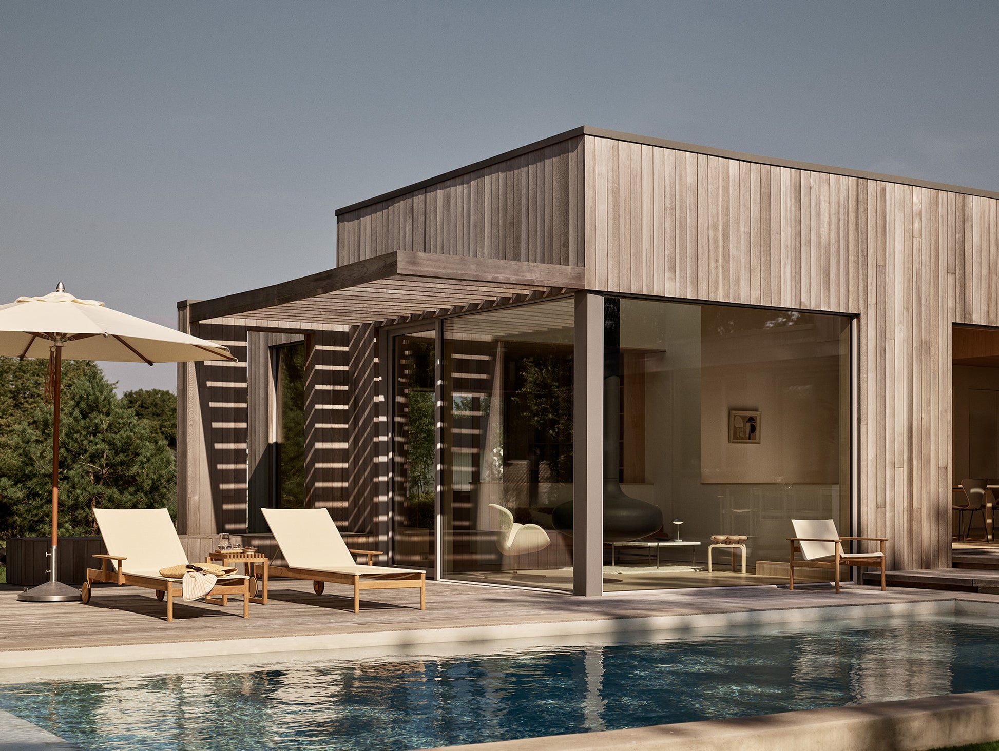 Pelagus Sunbed by Fritz Hansen