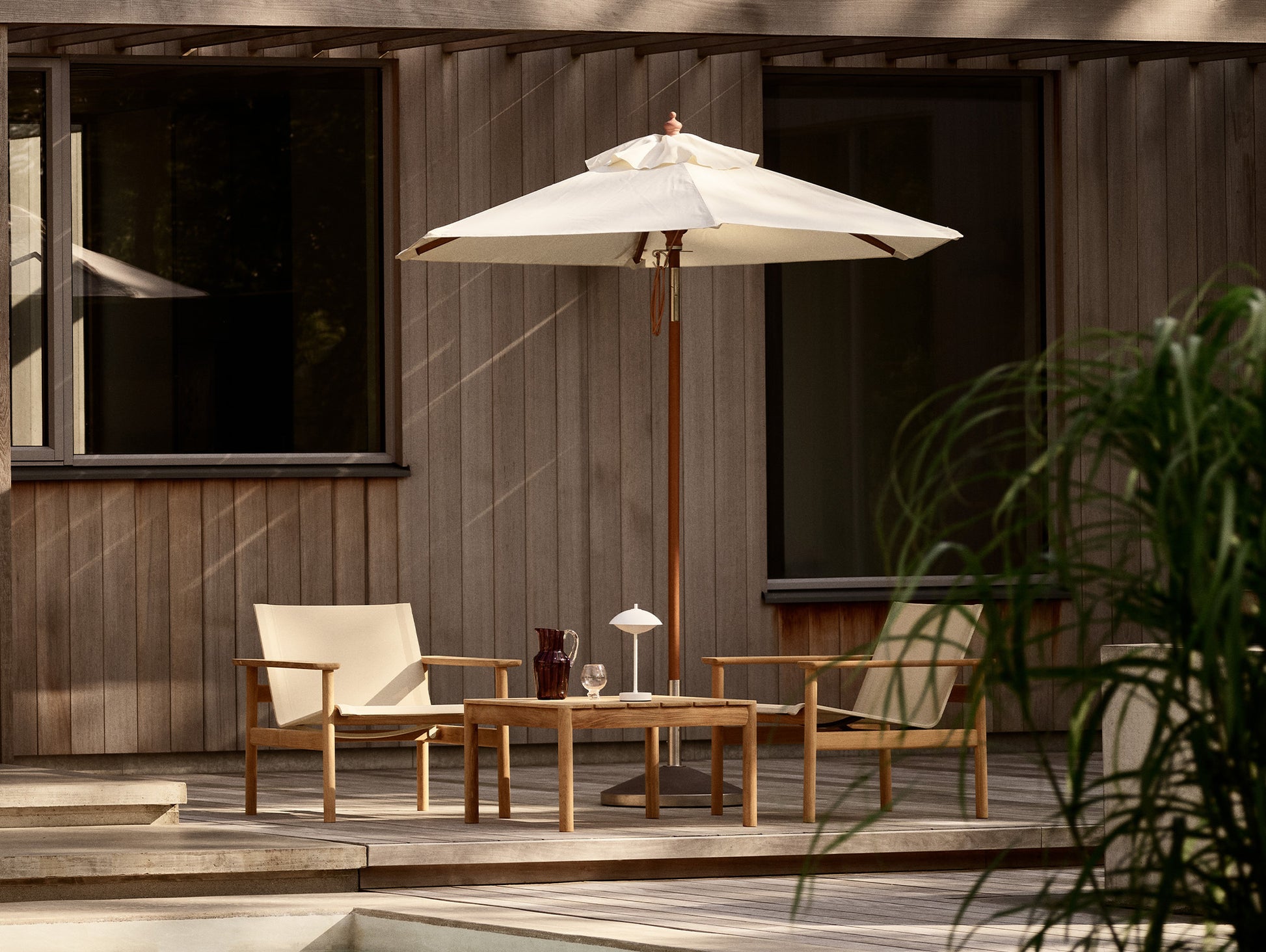 Capri Umbrella Foot by Fritz Hansen