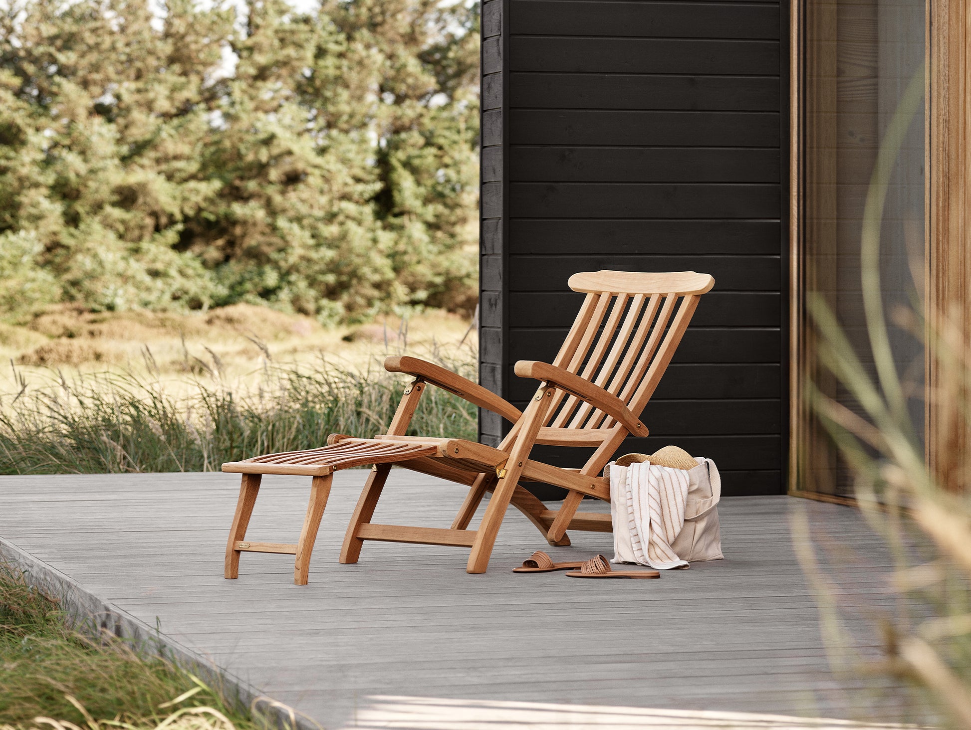 Steamer Deck Chair by Fritz Hansen