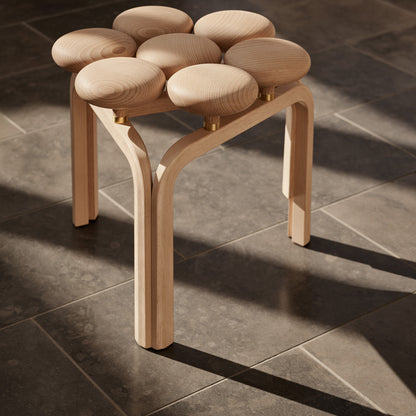 Utzon Stool by Fritz Hansen