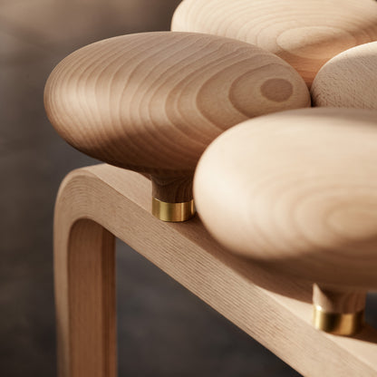 Utzon Stool by Fritz Hansen