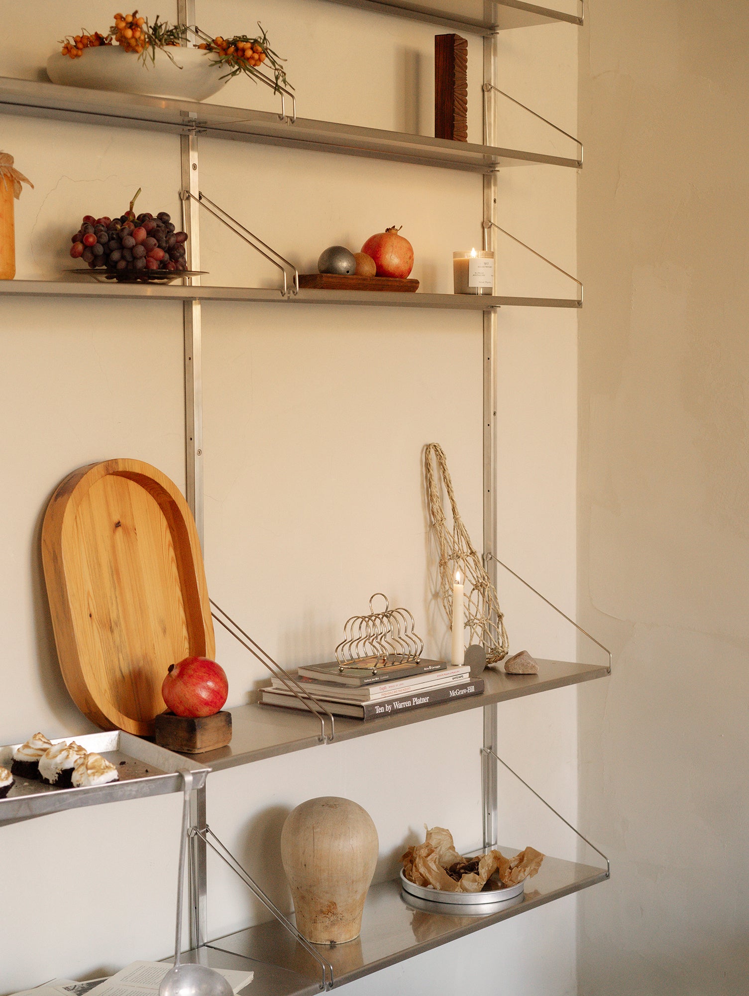 Shelf Library Stainless Steel by Frama