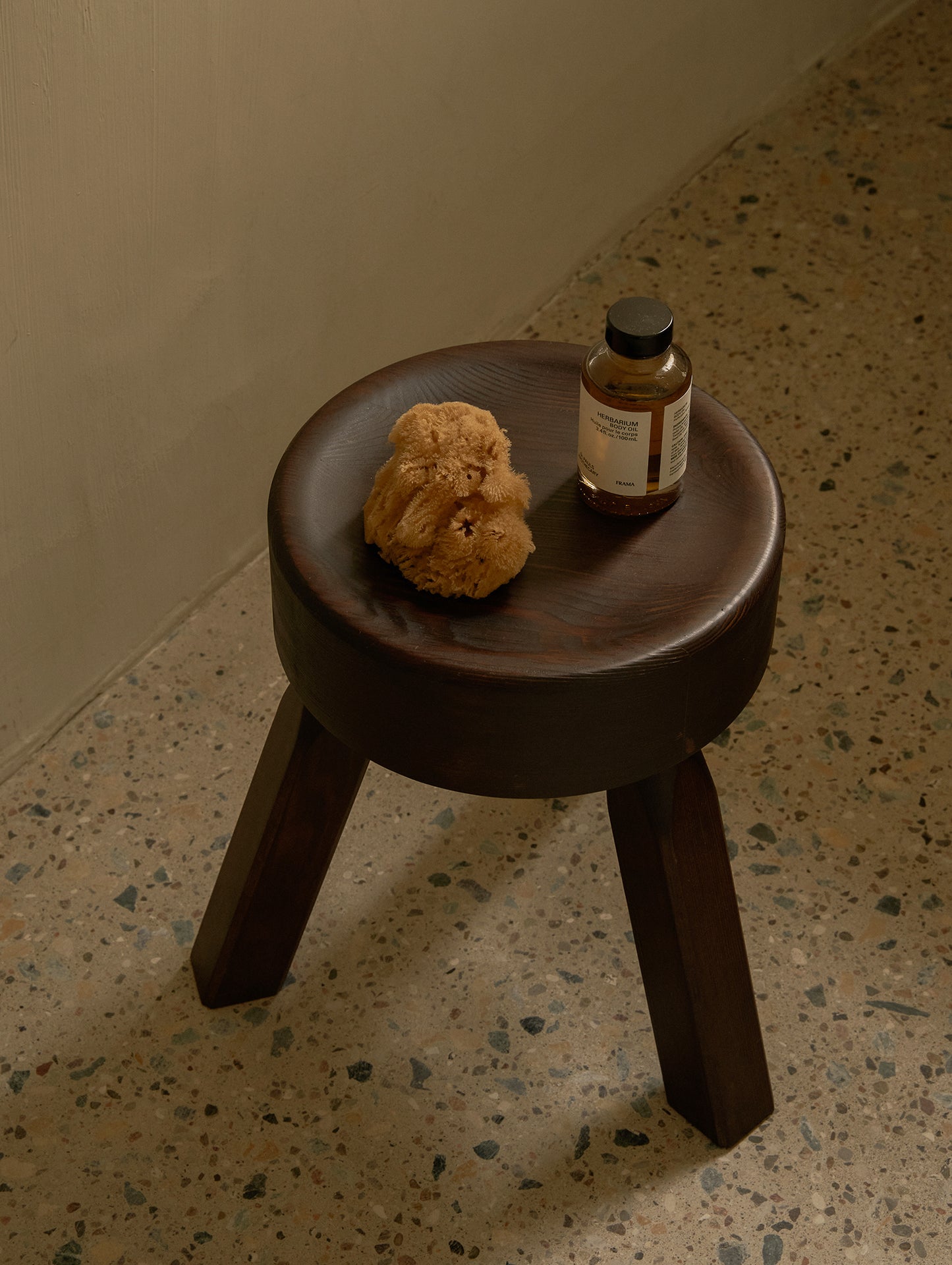AML Stool by Frama - Dark Oiled Pine