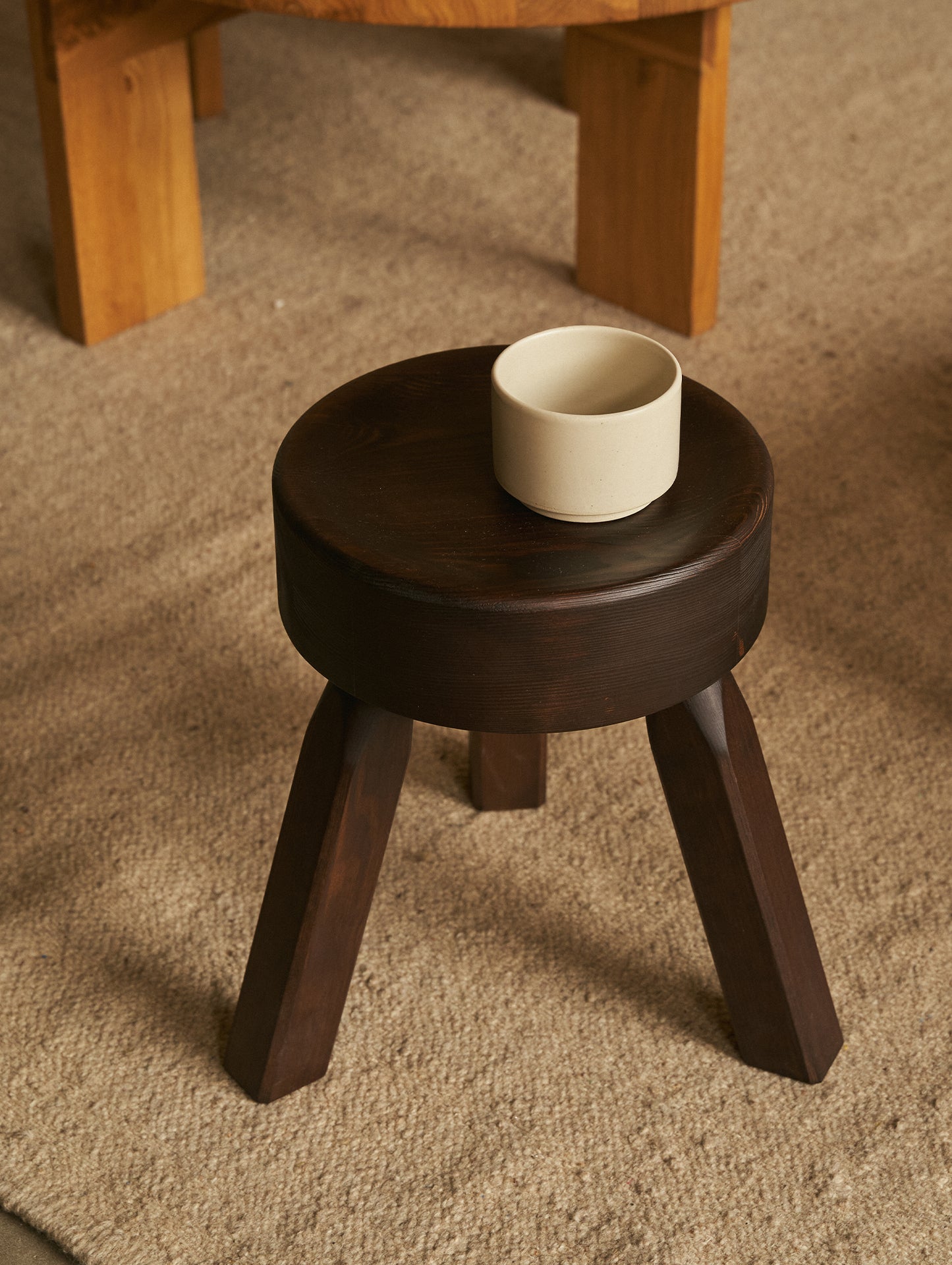 AML Stool by Frama - Dark Oiled Pine