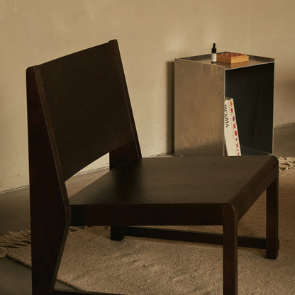 Easy Chair 01 by Frama - Dark Brown Oiled Birch