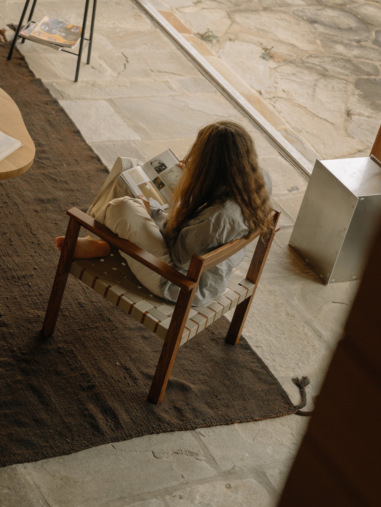 Symmetry Easy Chair by Frama