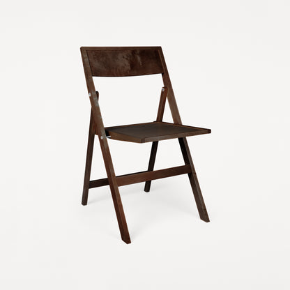 Folding Flat Chair by Frama - Dark Oiled Birch