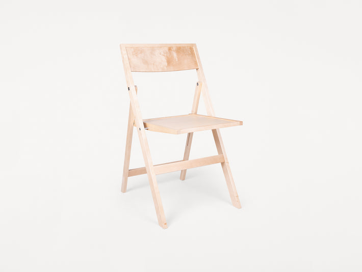 Folding Flat Chair by Frama - Oiled Birch