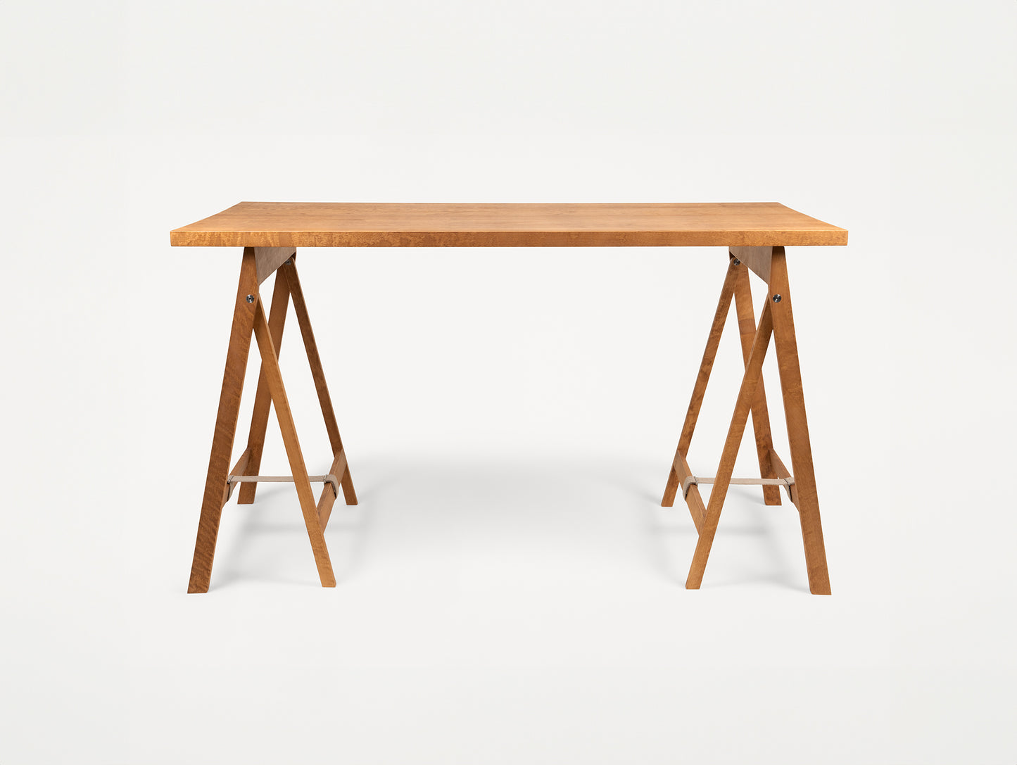 Folding Flat Trestle Table by Frama