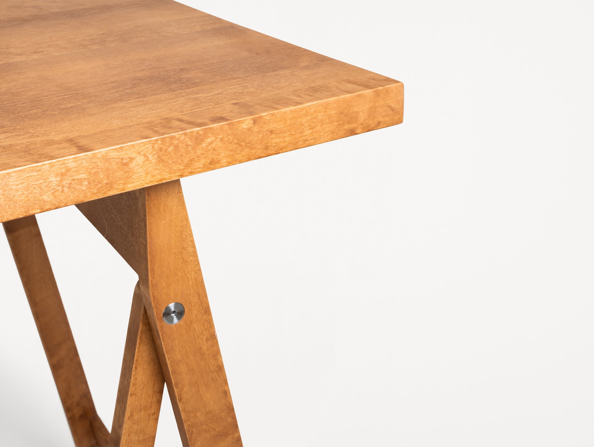 Folding Flat Trestle Table by Frama