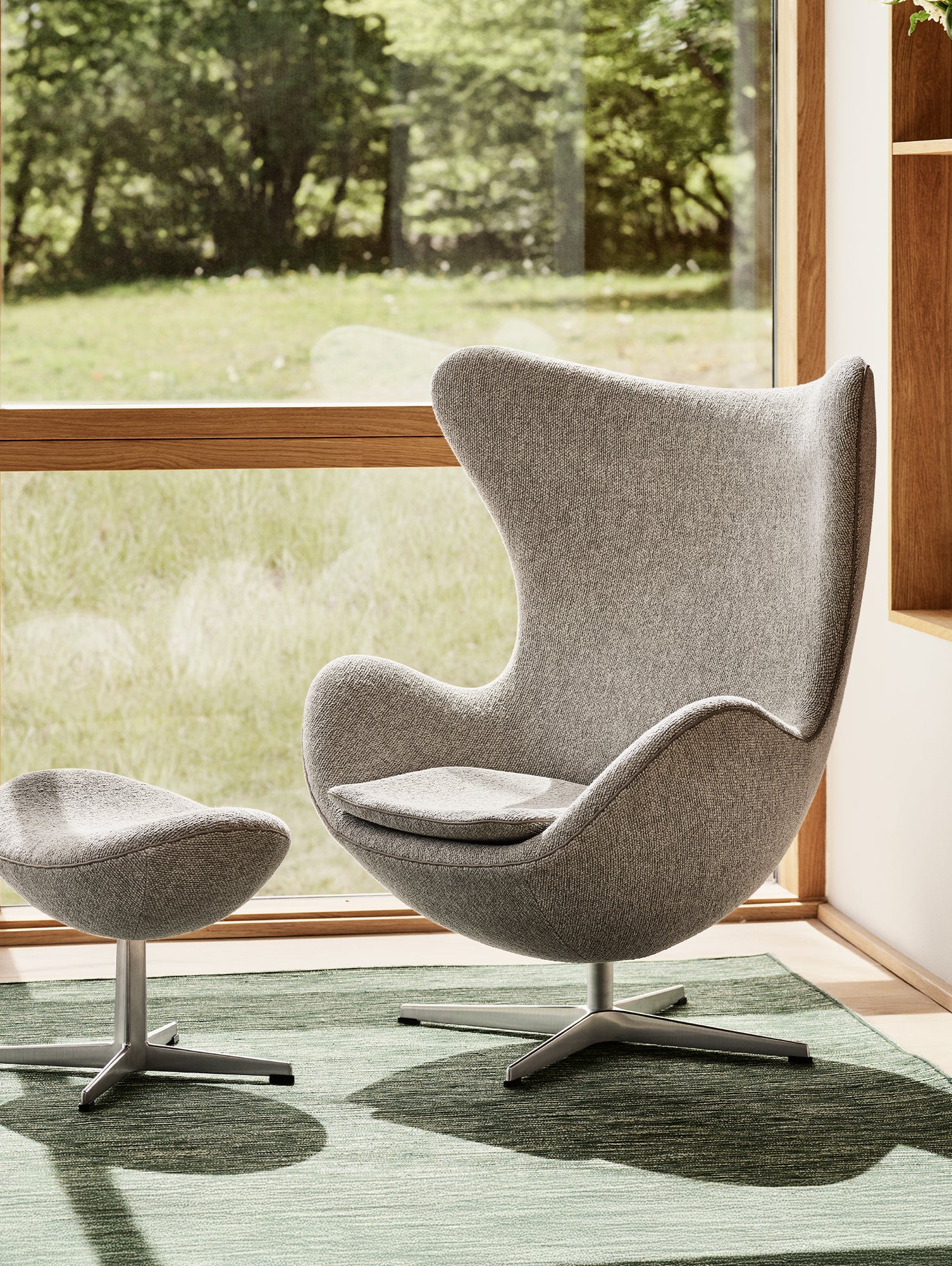 Egg Lounge Chair by Fritz Hansen - Moss 005 (Available from January 2026)